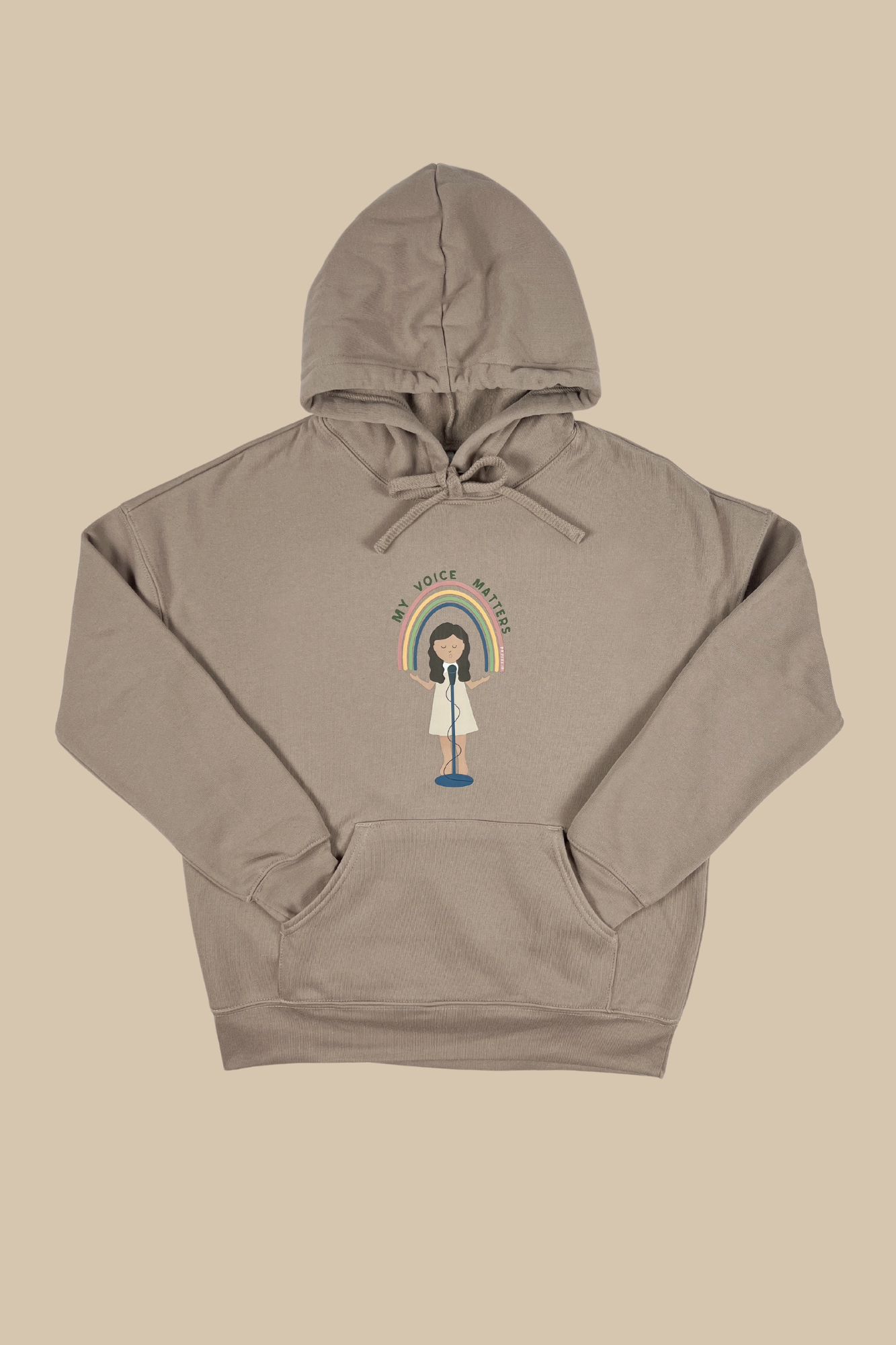 My Voice Matters (Unisex Fleece) Hooded Sweatshirt