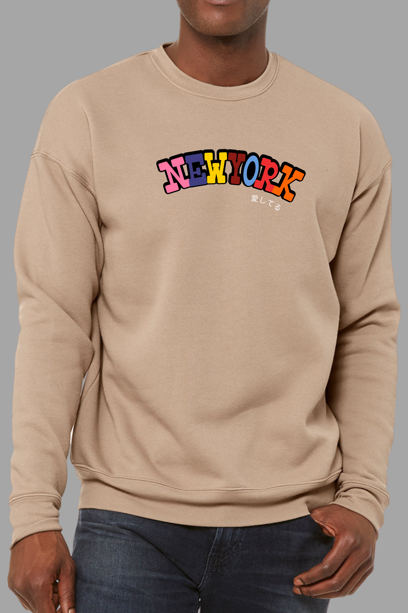 New York (Unisex Sponge Fleece) Sweatshirt