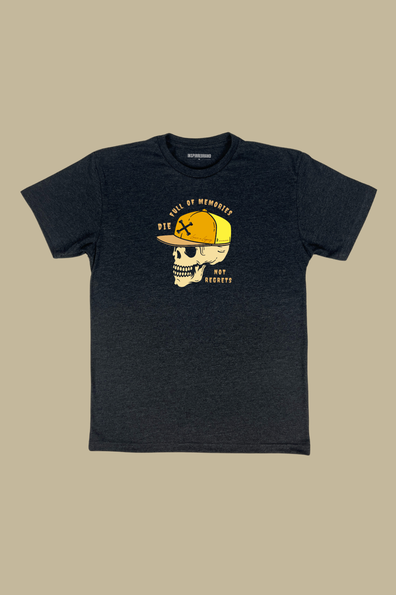 Die Full of Memories Not Regrets Tee