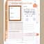 Book Reflection notepad boho reading room design featuring warm arch bookshelf illustration with title author genre rating and notes sections by INSPIRRE