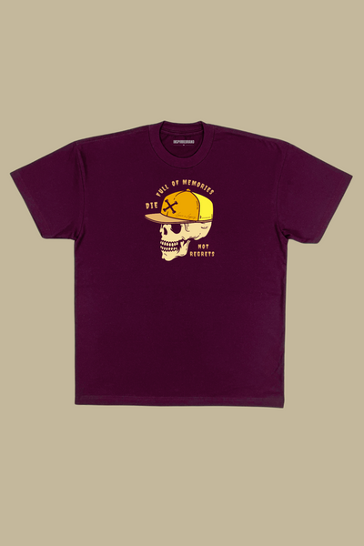 Die Full of Memories Not Regrets Tee