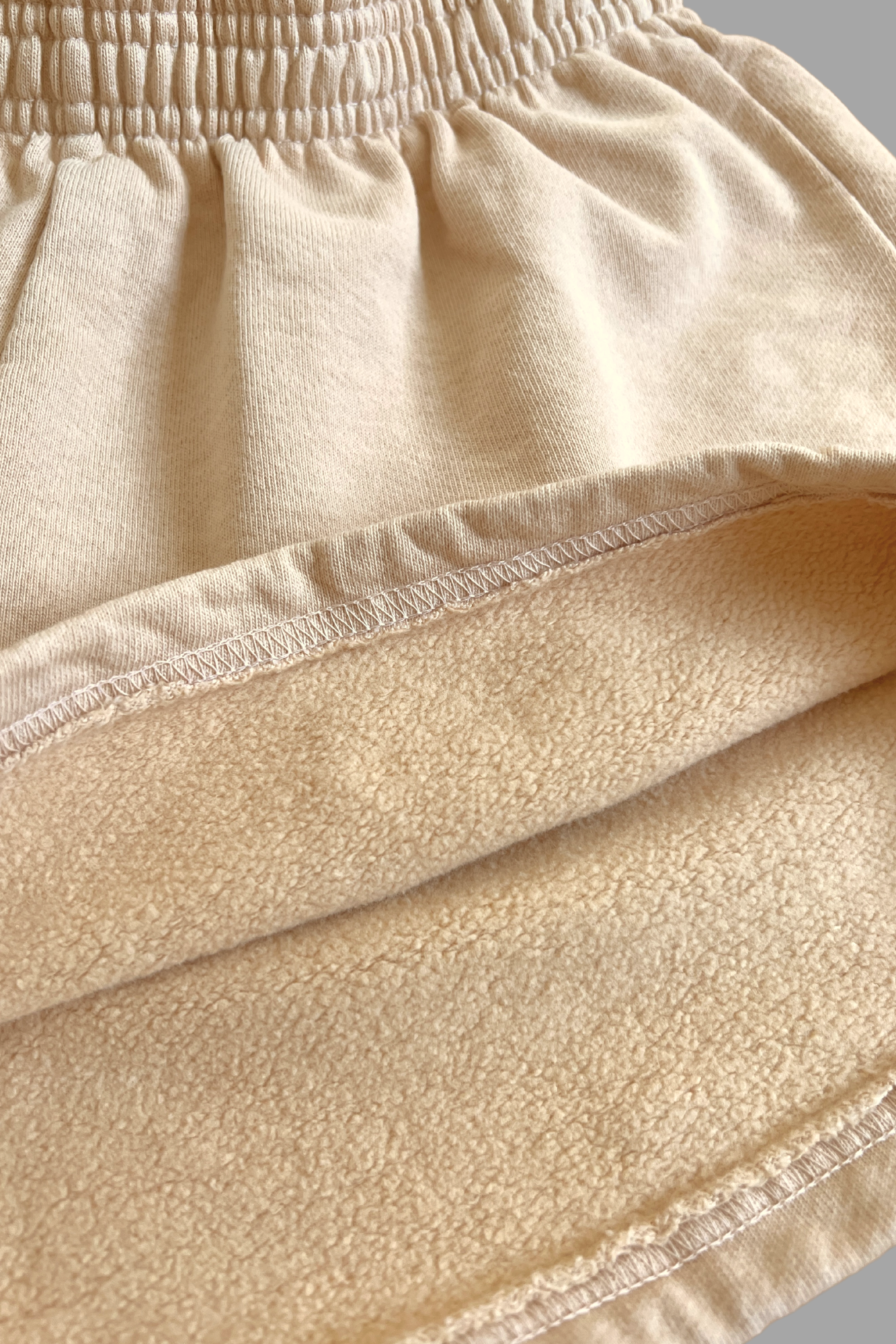 Life is Short Live Your Best fleece lounge shorts - garment dyed