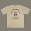 Brew A Life Full Of Love premium graphic tee in oatmeal brown - coffee and love adult shirt