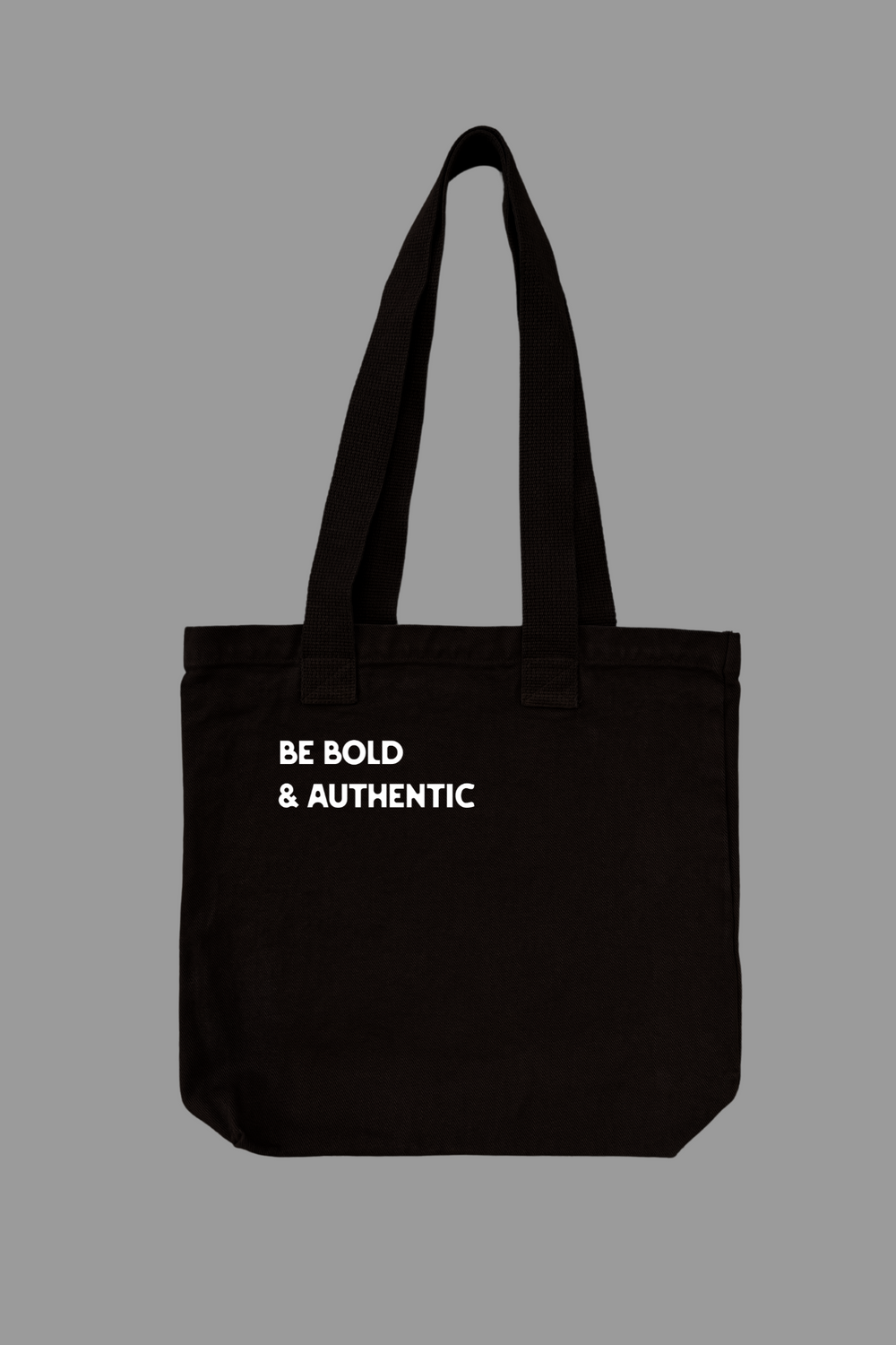 Be Bold and Authentic Denim Tote Bag
