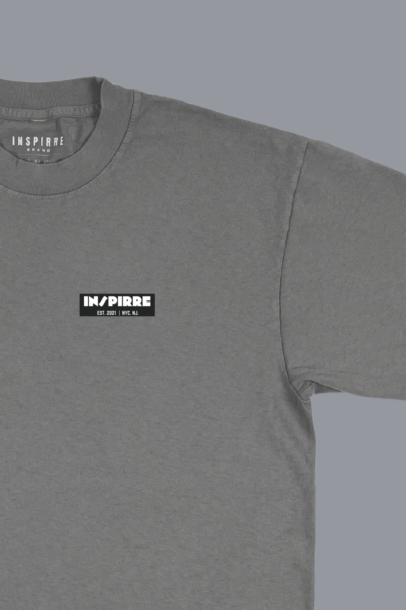 Gratitude Nutrition Facts premium graphic tee in gray - gratitude and wellness adult shirt