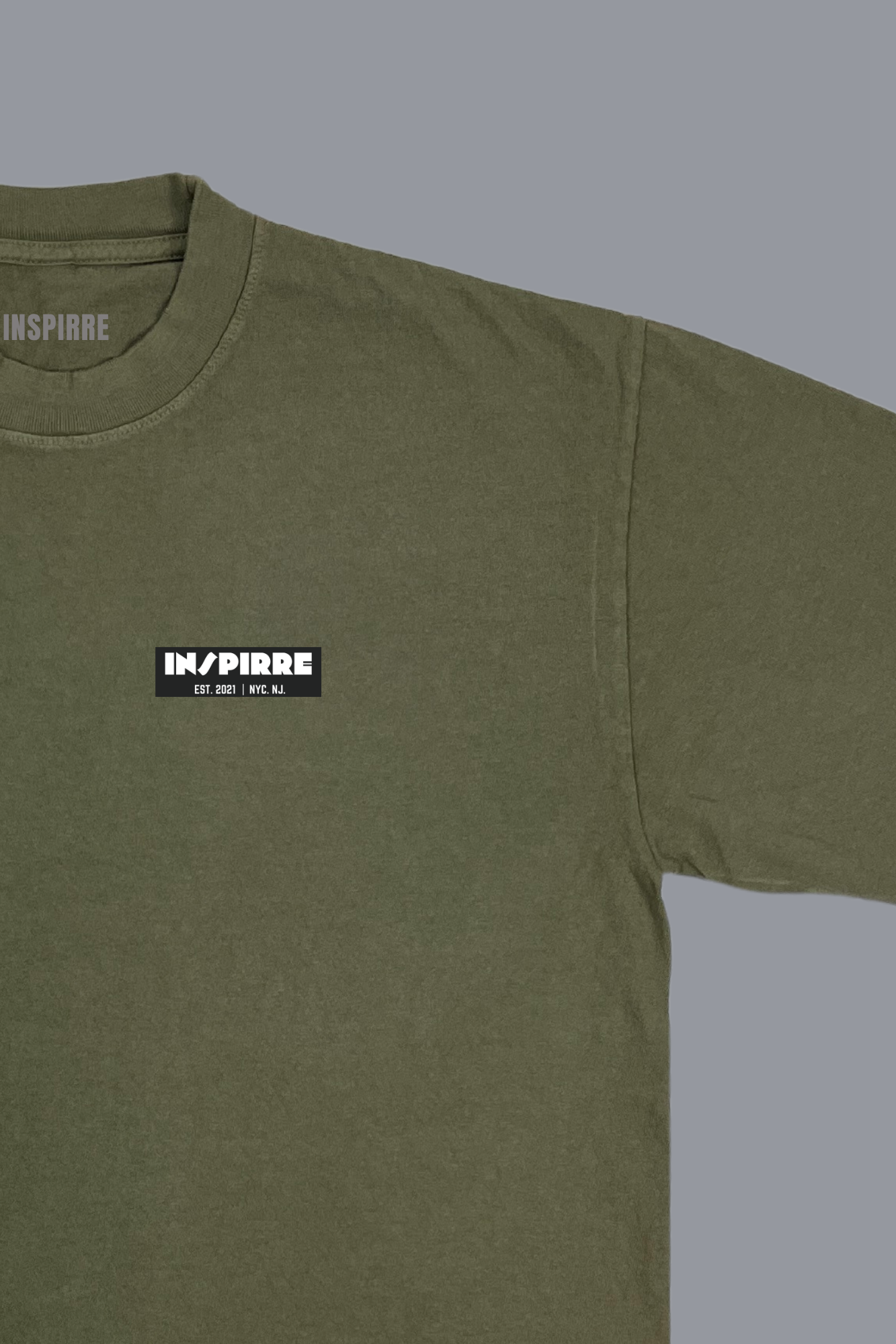 Gratitude Nutrition Facts premium graphic tee in olive - gratitude and wellness adult shirt