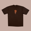 IKIGAI Reason for Being premium graphic tee in chocolate brown - purpose and meaning adult shirt