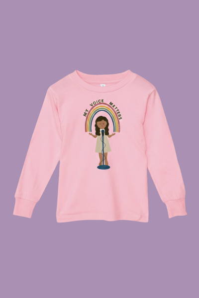 My Voice Matters (Toddler Long Sleeve Shirt)