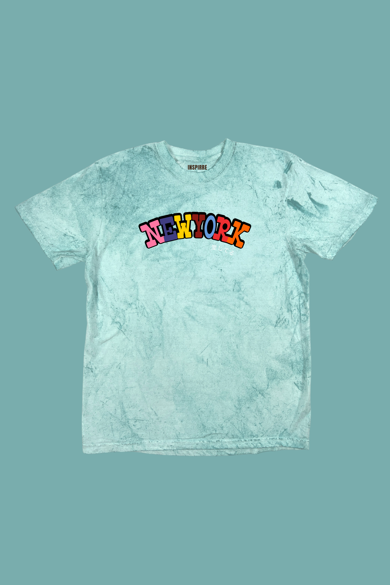 The Diverse Hues Of New York 愛してる 'I Love You' Tee (Color Blast Edition)