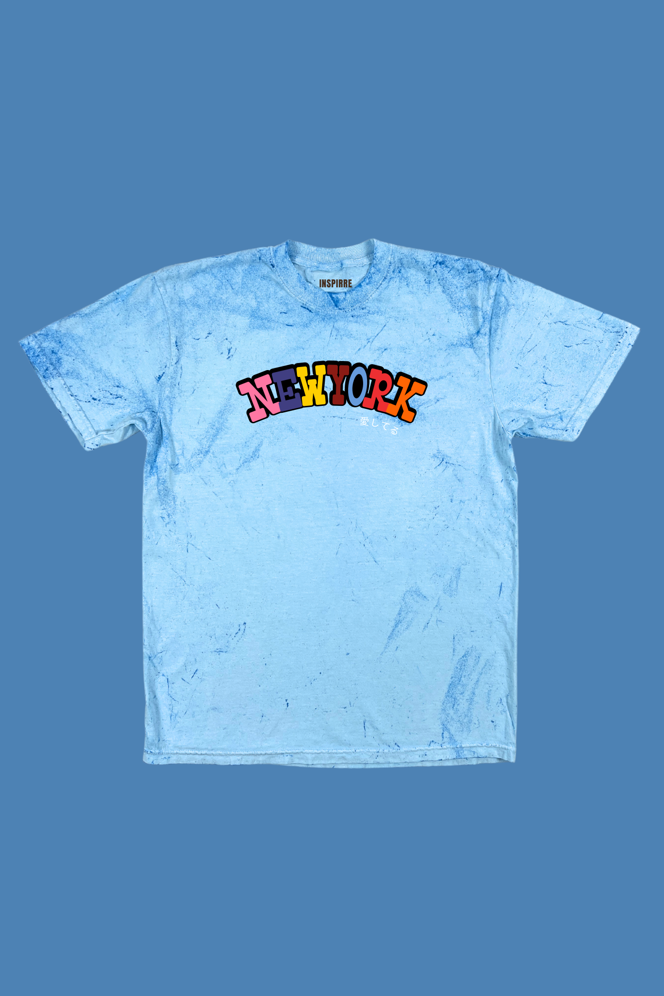 The Diverse Hues Of New York 愛してる 'I Love You' Tee (Color Blast Edition)