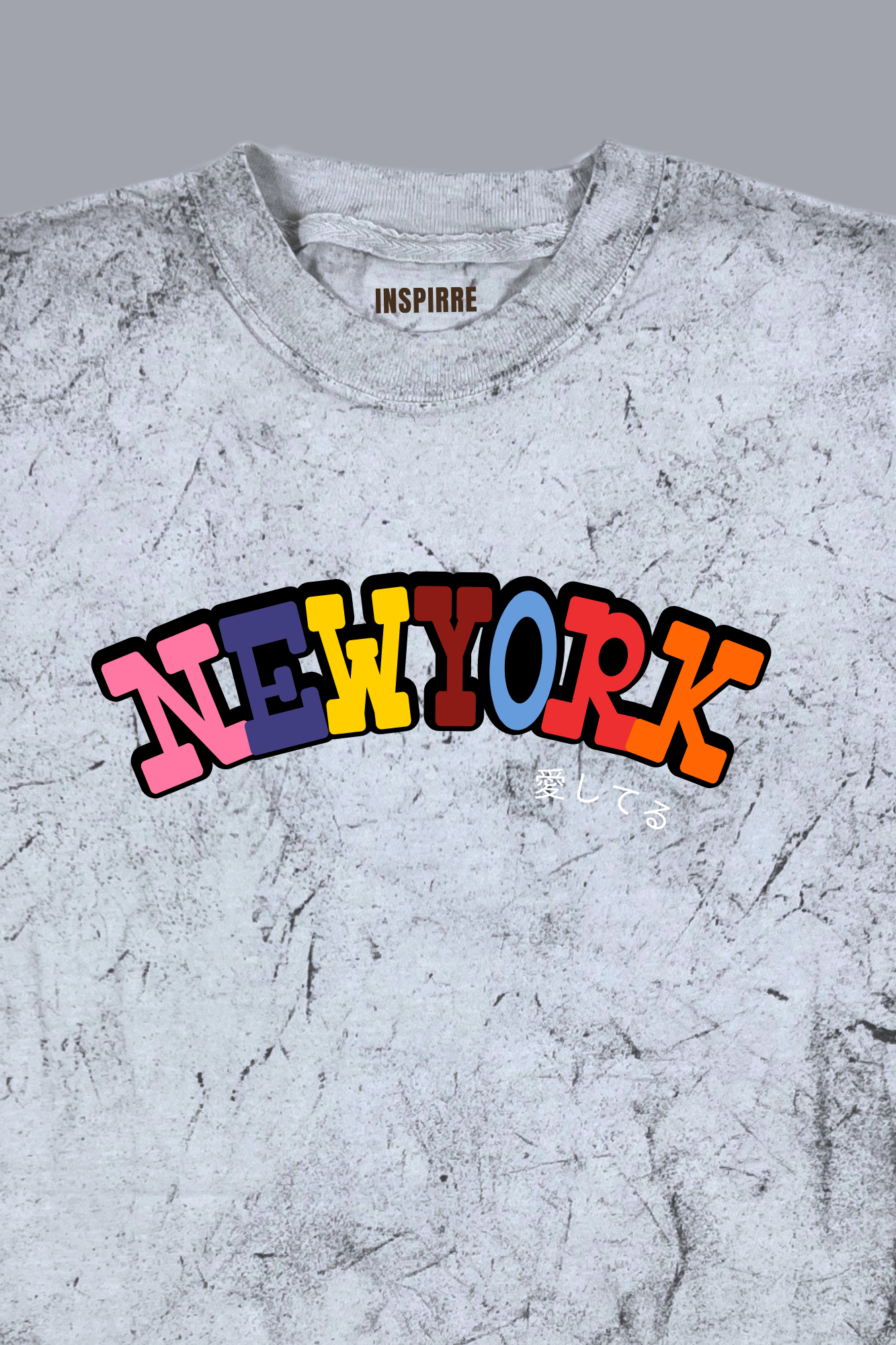 The Diverse Hues Of New York 愛してる 'I Love You' Tee (Color Blast Edition)