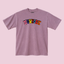 The Diverse Hues Of New York premium graphic tee in pink mauve - NYC diversity and culture adult shirt