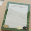 Leader-sheep custom notepad cover featuring illustrated sheep mountain landscape and the tagline The herd follows the one who walks with purpose by INSPIRRE