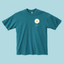 Pursuit premium graphic tee in teal - purpose and passion adult shirt