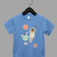 My Possibilities Are Endless toddler tee in blue - inspirational graphic shirt for kids