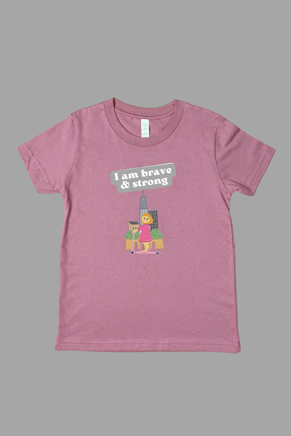 I Am Brave & Strong Youth Tee