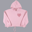 Love Yourself Cropped Hooded Sweatshirt