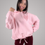 Love Yourself Cropped Hooded Sweatshirt