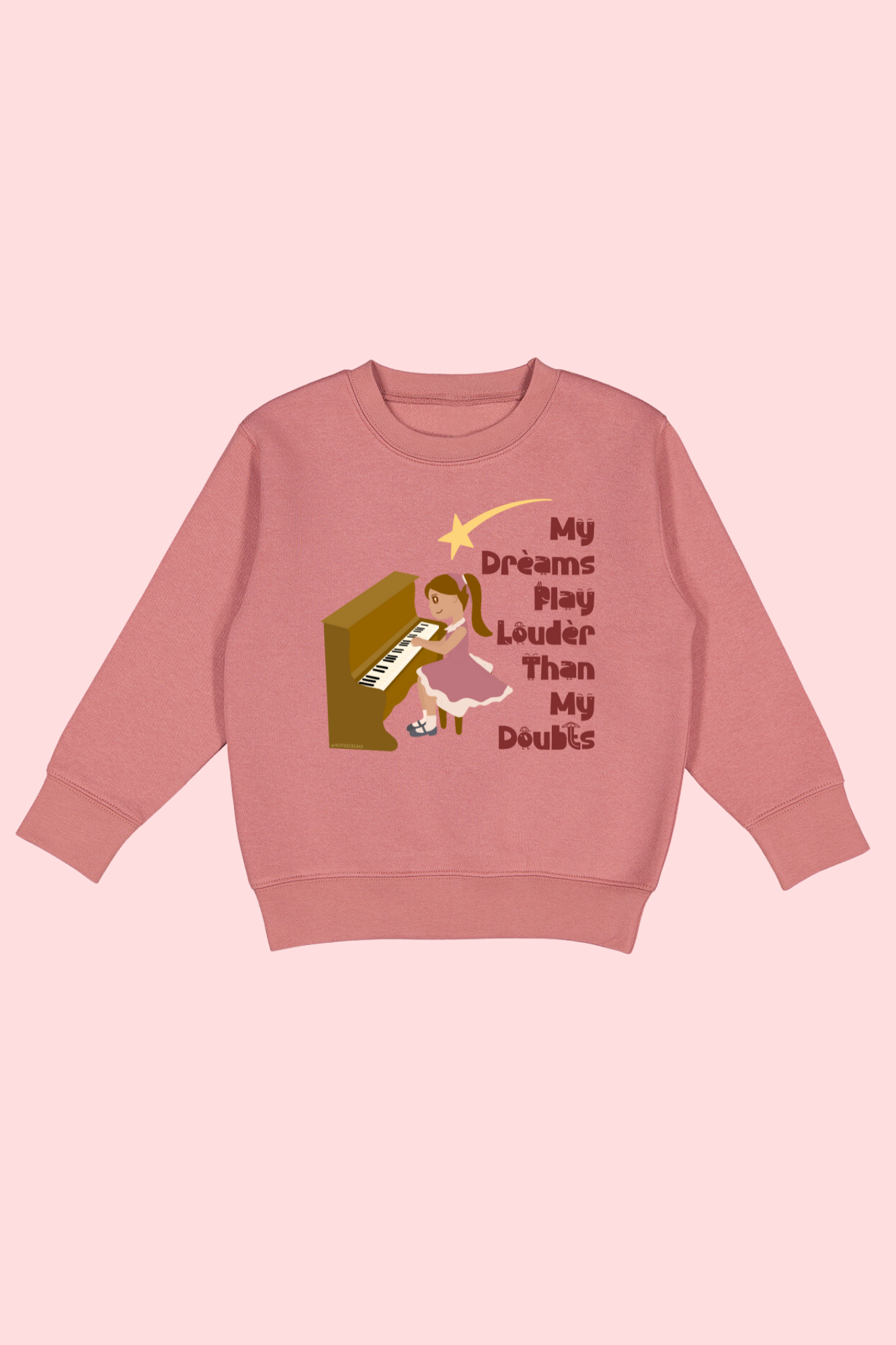 My Dreams Play Louder Than My Doubts (Toddler Fleece Sweatshirt)