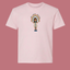 My Voice Matters youth tee in pink - empowerment and confidence message for kids