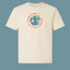 I Am Never Too Small To Make A Difference youth tee in cream or beige shirt - empowerment and kindness message for kids