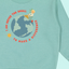 I Am Never Too Small To Make A Difference toddler fleece sweatshirt in bermuda green - kindness and empowerment kids sweatshirt