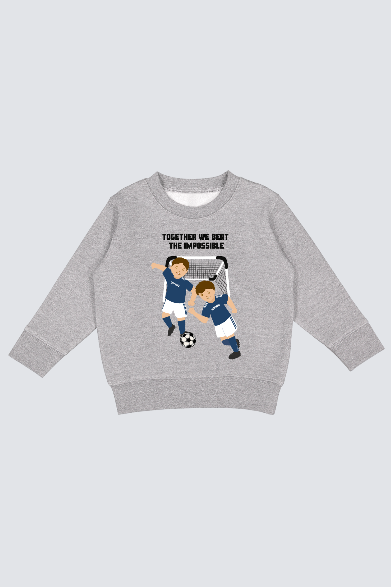 Together We Beat The Impossible (Toddler Fleece Sweatshirt)
