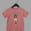 My Voice Matters toddler tee in mauve - soft sustainably sourced cotton graphic shirt for kids