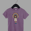 My Voice Matters toddler tee in purple - soft sustainably sourced cotton graphic shirt for kids