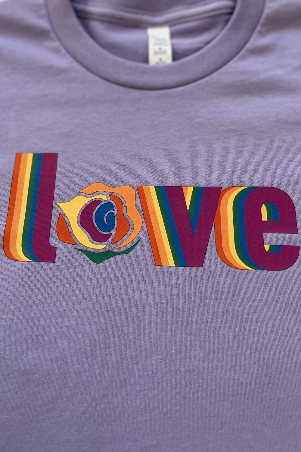 Love Freely Lavender Youth Tee